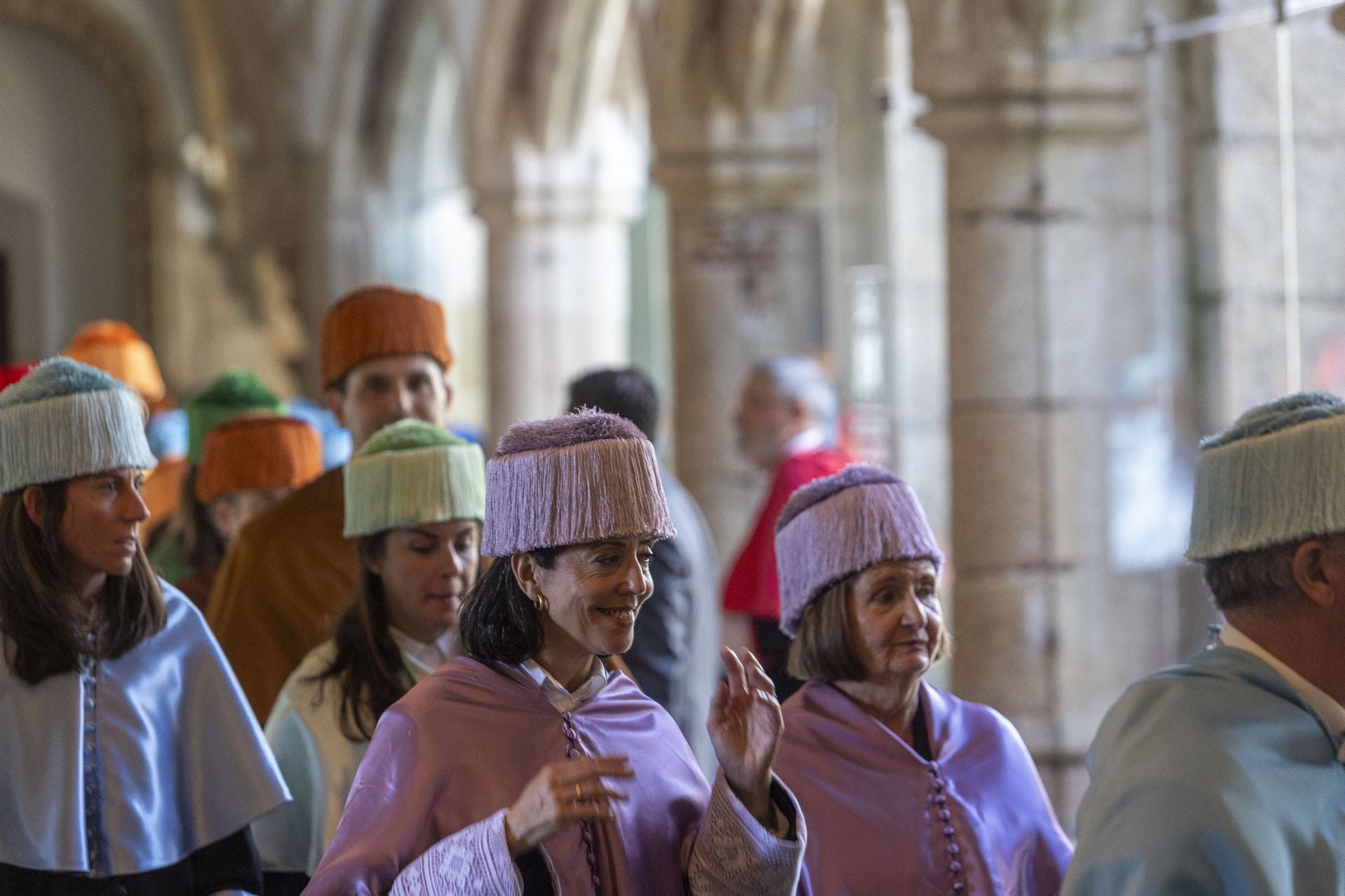 La apertura del curso académico 2025/26 de la UEx, en imágenes