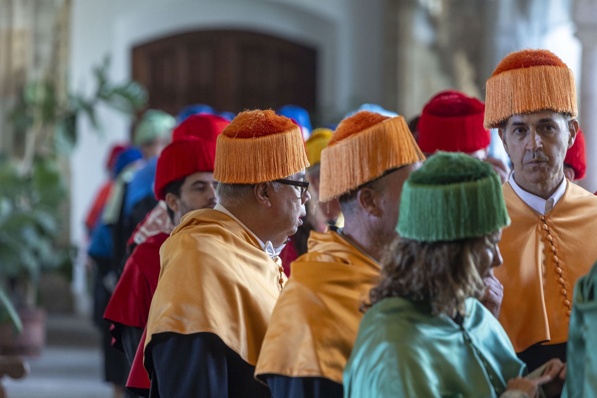 La apertura del curso académico 2025/26 de la UEx, en imágenes