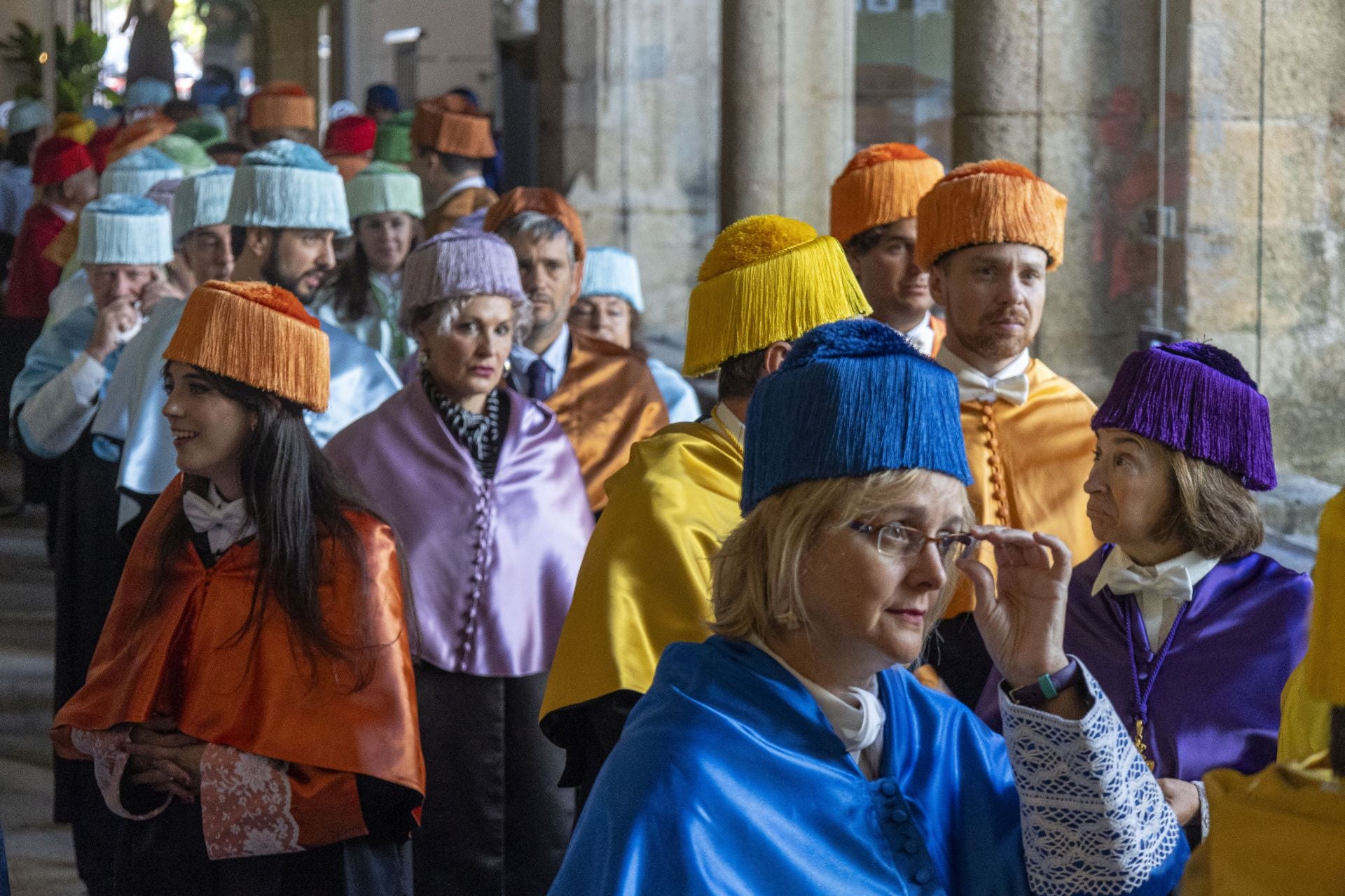 La apertura del curso académico 2025/26 de la UEx, en imágenes