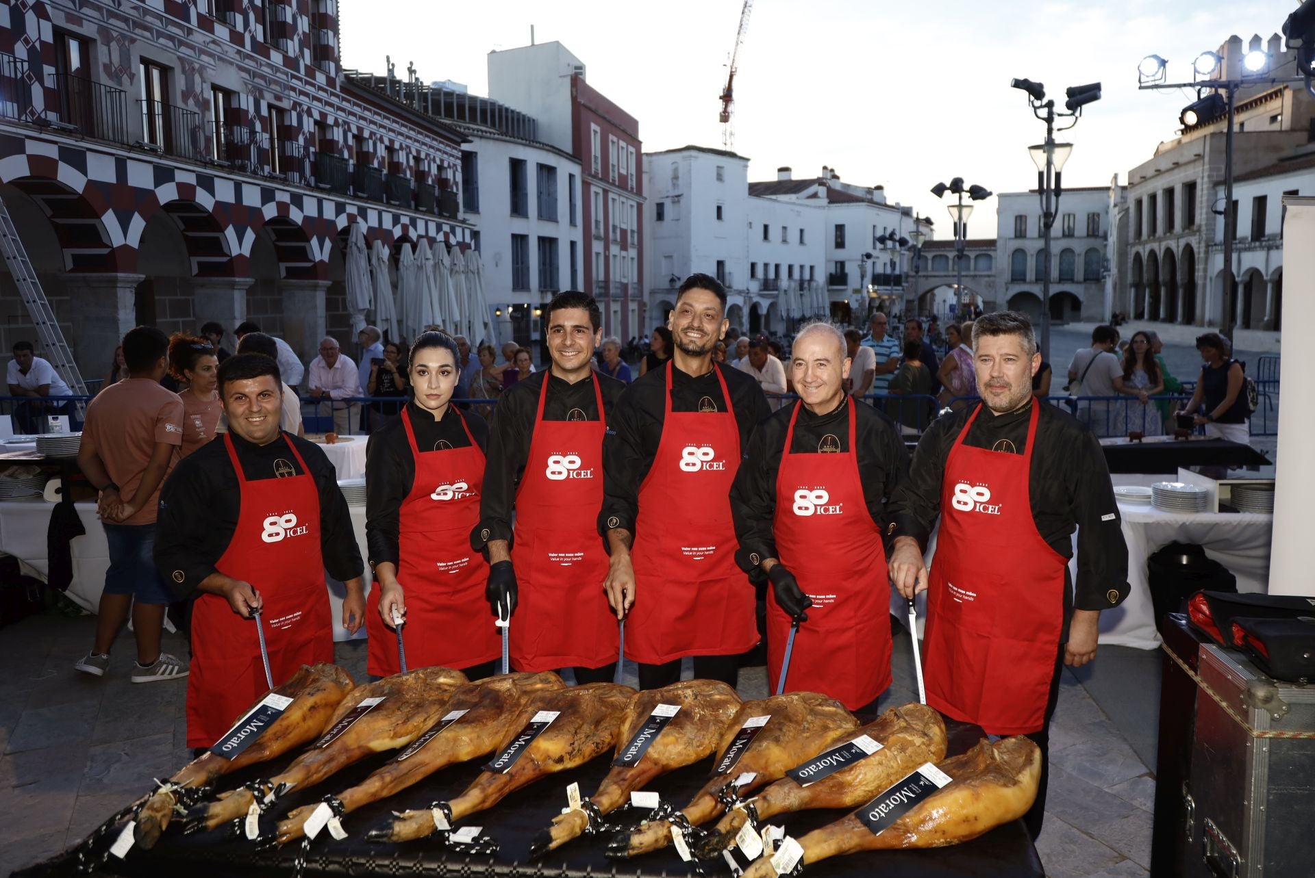 El concurso de cortadores de Badajoz, en imágenes