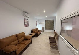 Una de las dos salas velatorio de Salvatierra, que estarán disponibles a partir de la próxima semana.