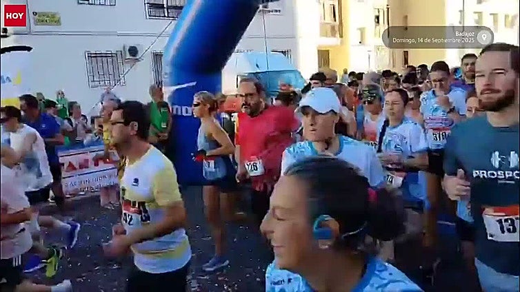 Carrera contra el cáncer en Badajoz