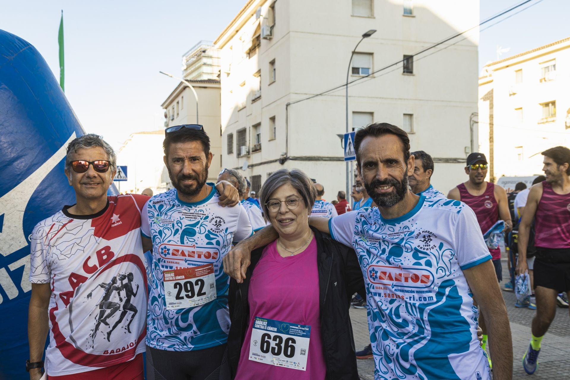 Carrera contra el cáncer en Badajoz
