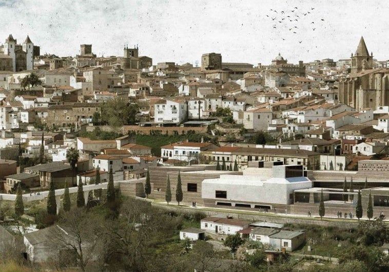 Un último trámite municipal retrasa las obras del museo del Madruelo de Cáceres