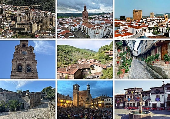 Los nueve pueblos de Extremadura dentro de la lista oficial de Pueblos más bonitos de España