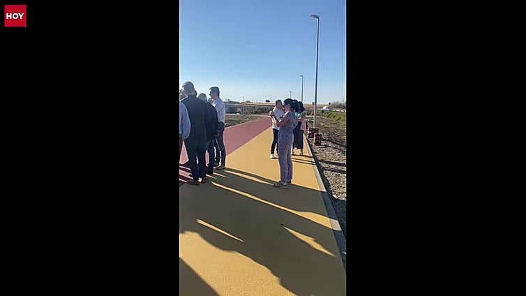 La red de carriles bici de Cáceres gana 2,5 kilómetros