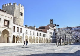 Imagen de la plaza Alta de Badajoz