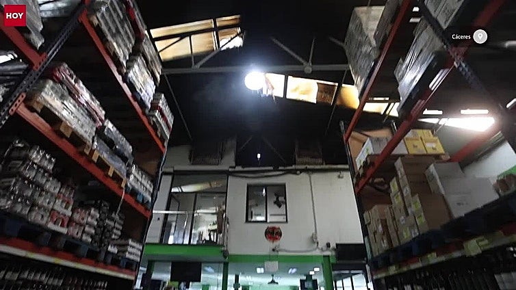 Provecaex recupera la normalidad tras el incendio: «Todo el mundo se ha implicado»