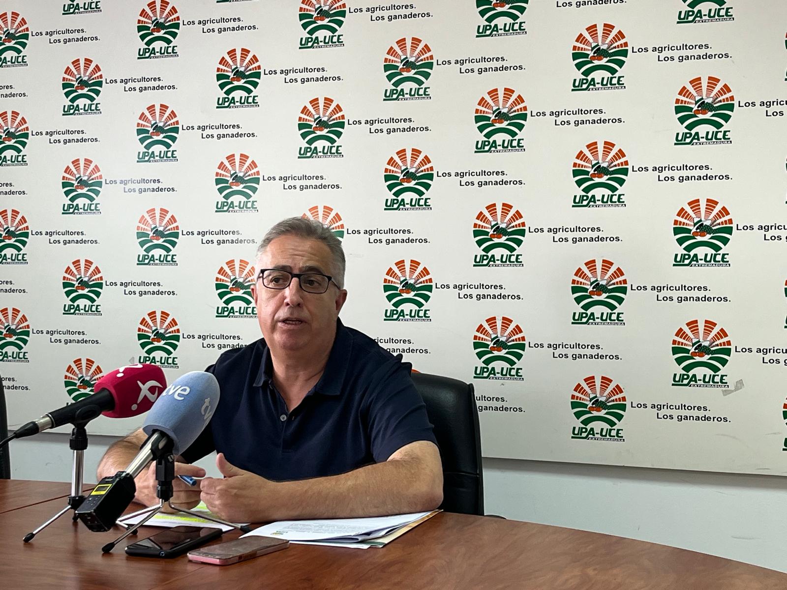 El secretario general de UPA-UCE, Ignacio Huertas.