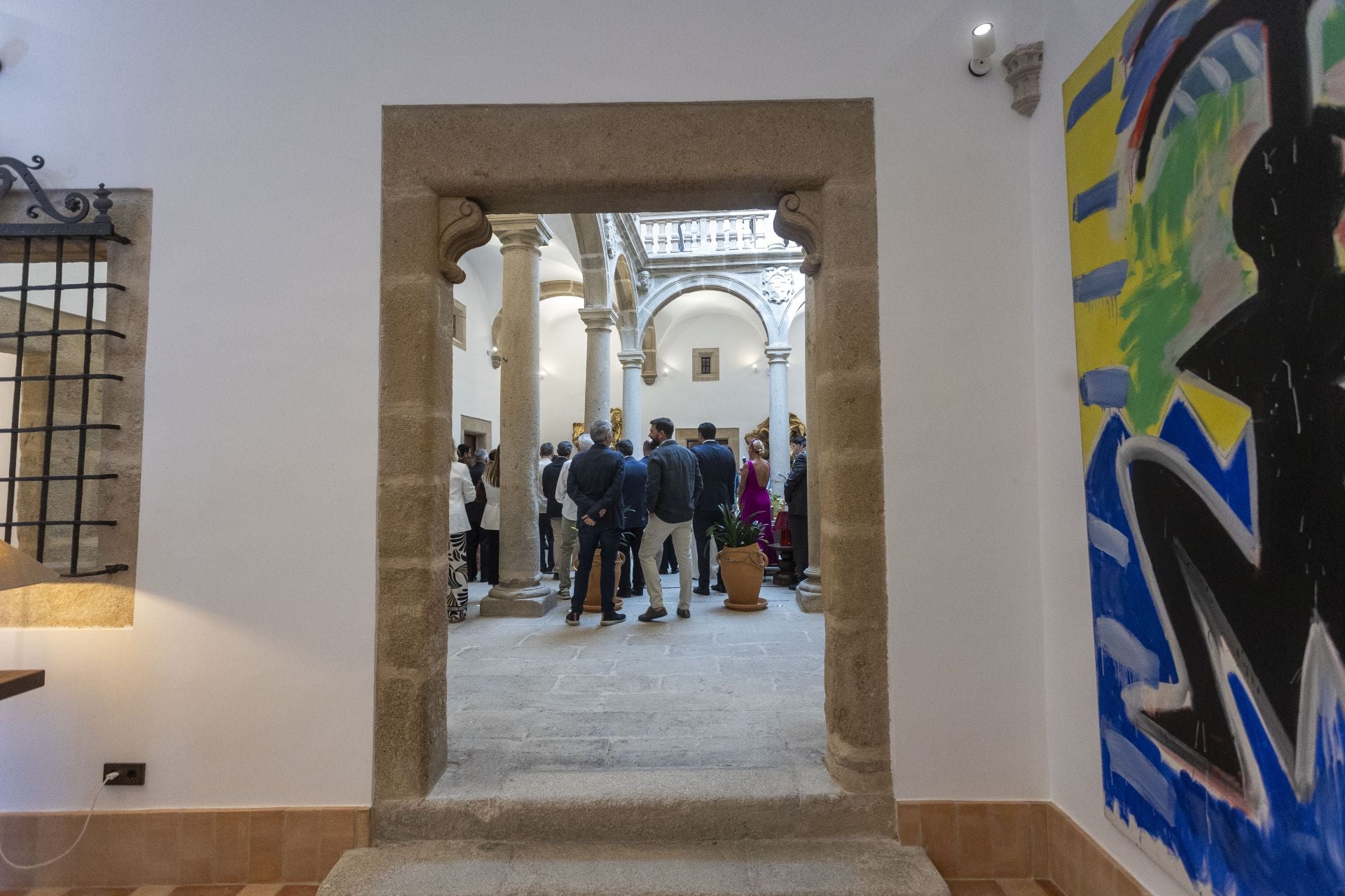 Entrada al recinto hotelero.