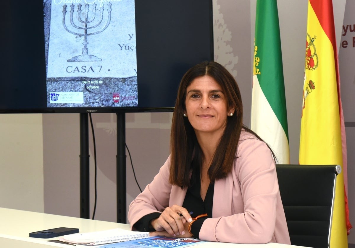 Belinda Martín, concejala de Turismo y Comercio del Ayuntamiento de Plasencia.