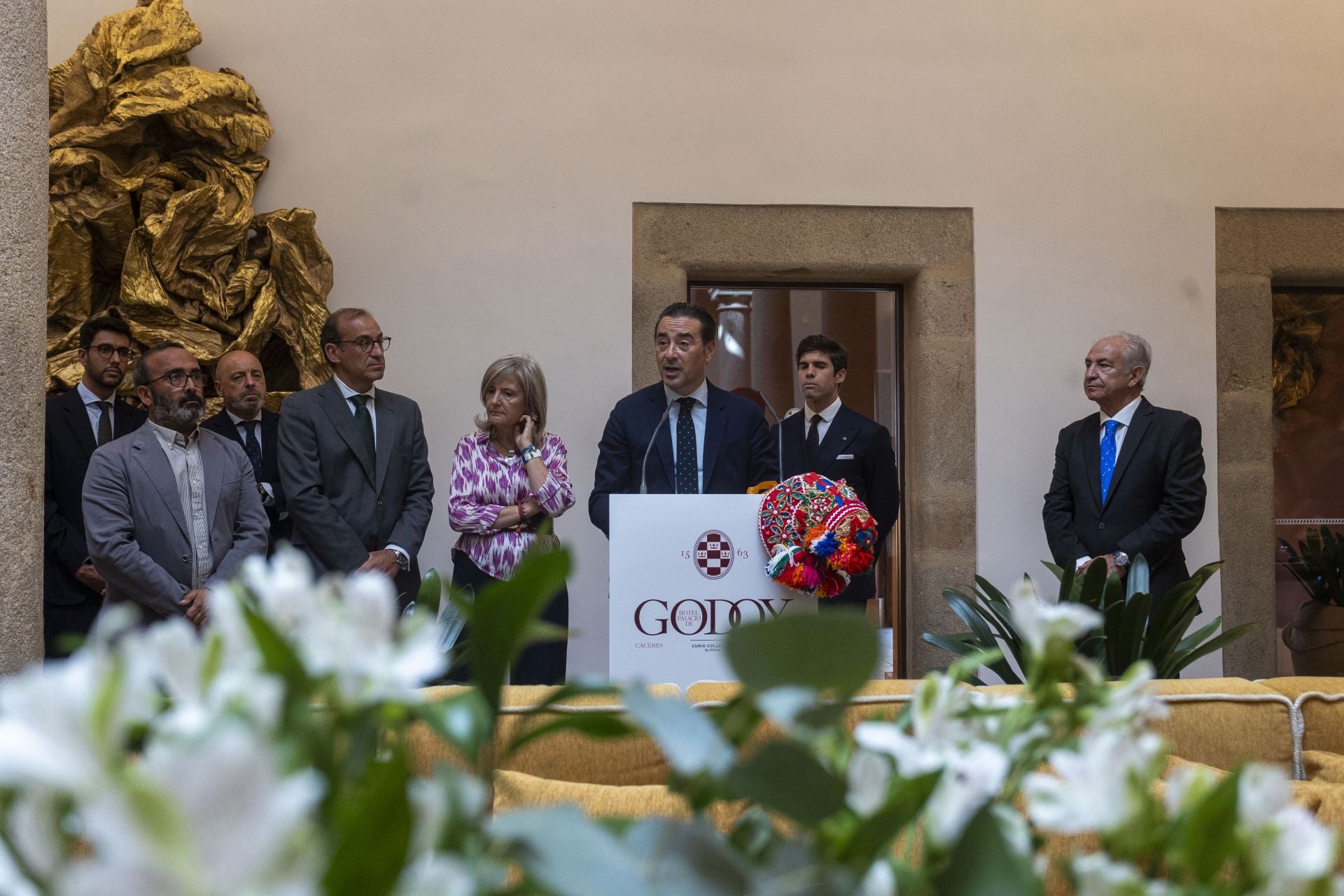 Miguel Ángel Mendiano, director general de Avante, empresa pública que participa en el proyecto del hotel de Godoy.