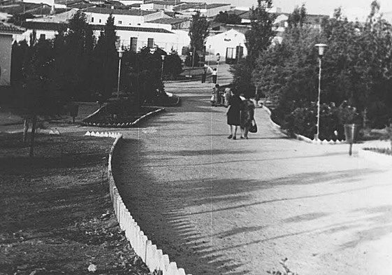 Imagen antigua de Los Santos de Maimona.