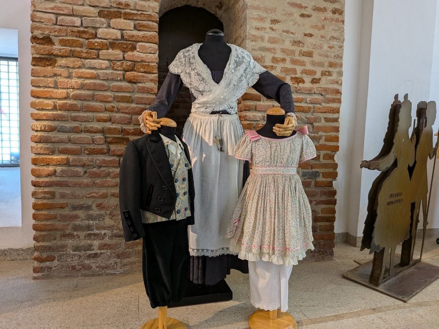 Detalle de una de las recreaciones que se puede ver en la muestra.