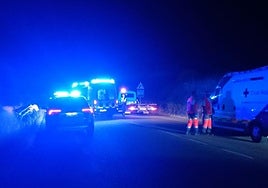 Cuatro heridos, uno de ellos grave, en un choque entre dos vehículos cerca de Alconchel