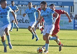 Jacobo fue expulsado en el último tramo del encuentro ante el Conquense.