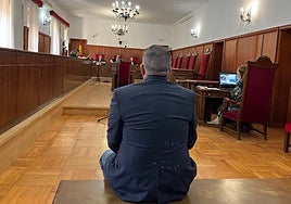 Inicio del juicio este martes en la Audiencia Provincial de Badajoz.