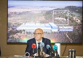 El consejero delegado de Extremadura New Energies, Ramón Jiménez.