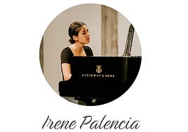 Cartel anunciador del concierto de Irene Palencia, este domingo, a las 12.30 horas.