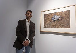 Antonio Veiga logró el premio de fotografía Santiago Castelo con su obra 'Eugenio'.