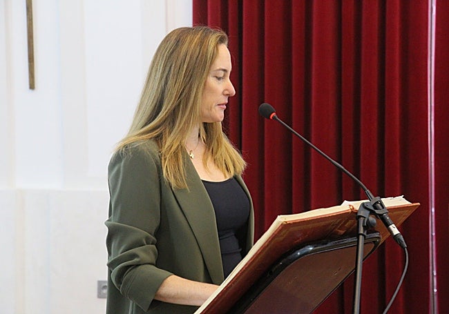 Sofía Gómez Aunión, del PP.