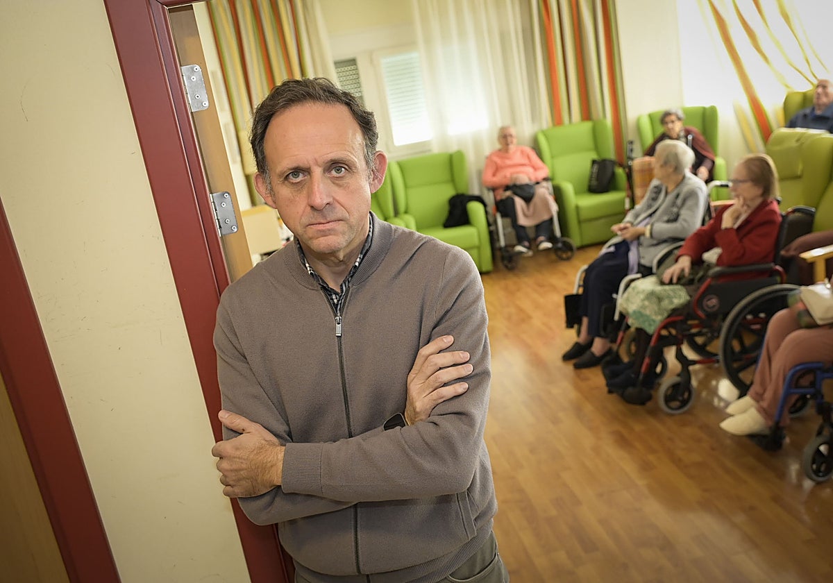 Juan Carlos Campón, presidente de la Asociación de residencias privadas de Extremadura.