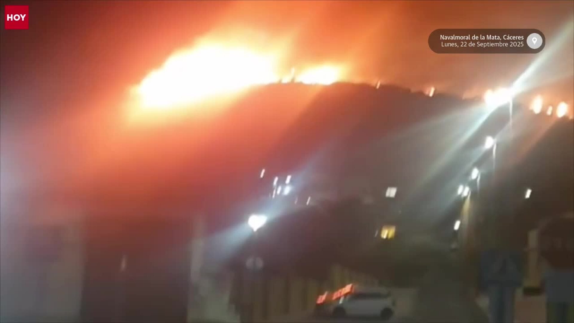 Detenido el supuesto autor de un incendio forestal intencionado en Navalmoral de la Mata