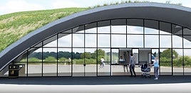 Comienza la obra de la cúpula del yacimiento del Turuñuelo: así será su diseño