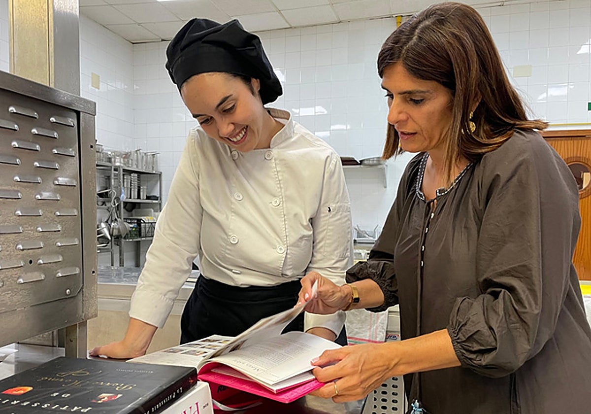 Belinda Martín, delegada de la Escuela de Cocina, en un concurso anterior.