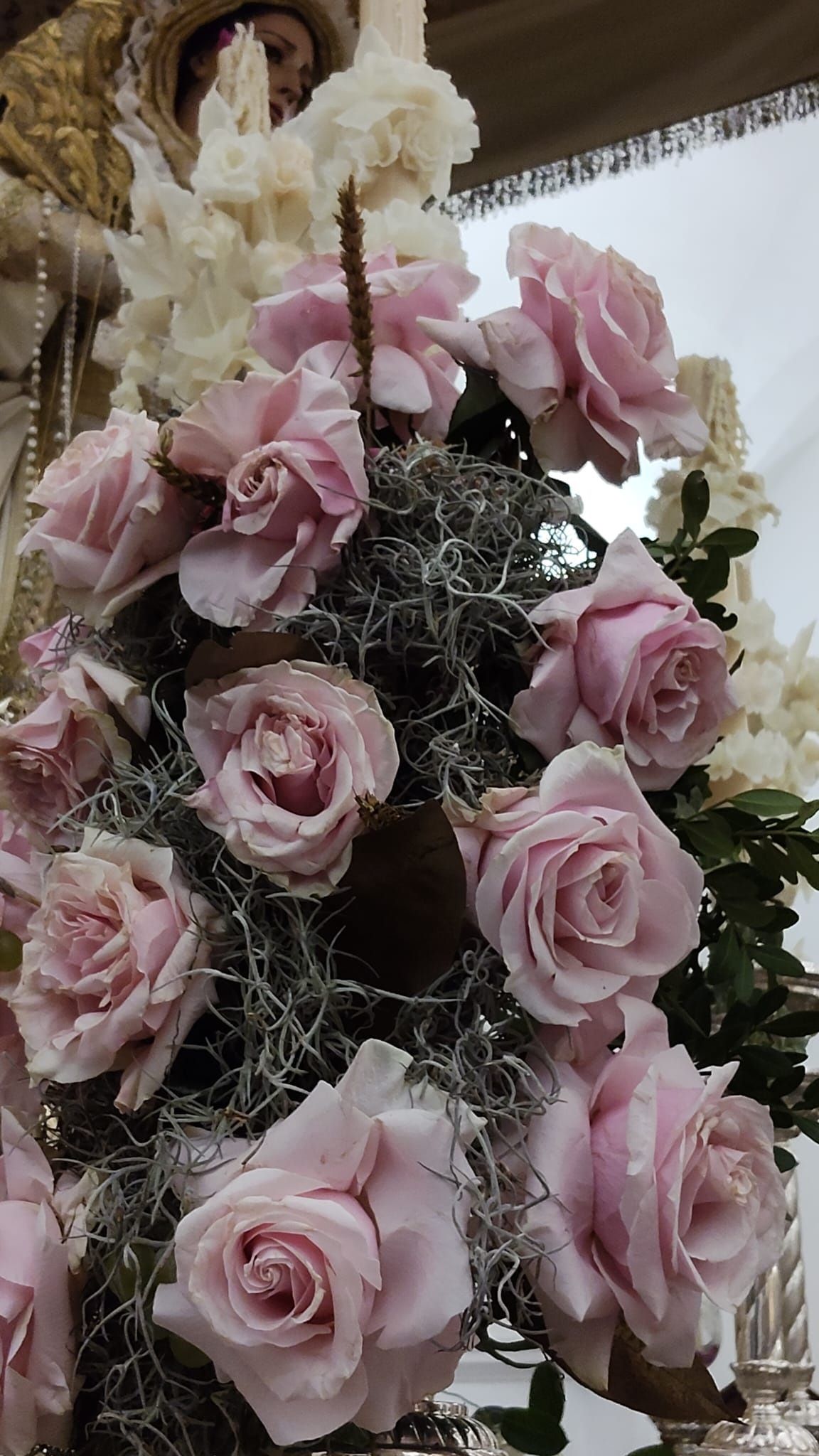 Jerez y la cofradía del Santísimo vibran con la Virgen de la Paz en su histórica procesión extraordinaria