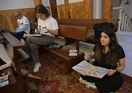 Encuentro de 'urban sketchers' en Badajoz