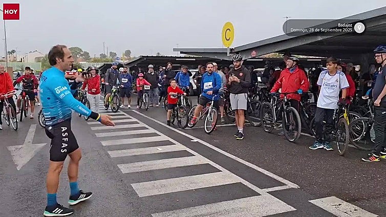 Se suspende el Día de la Bicicleta por la lluvia en Badajoz