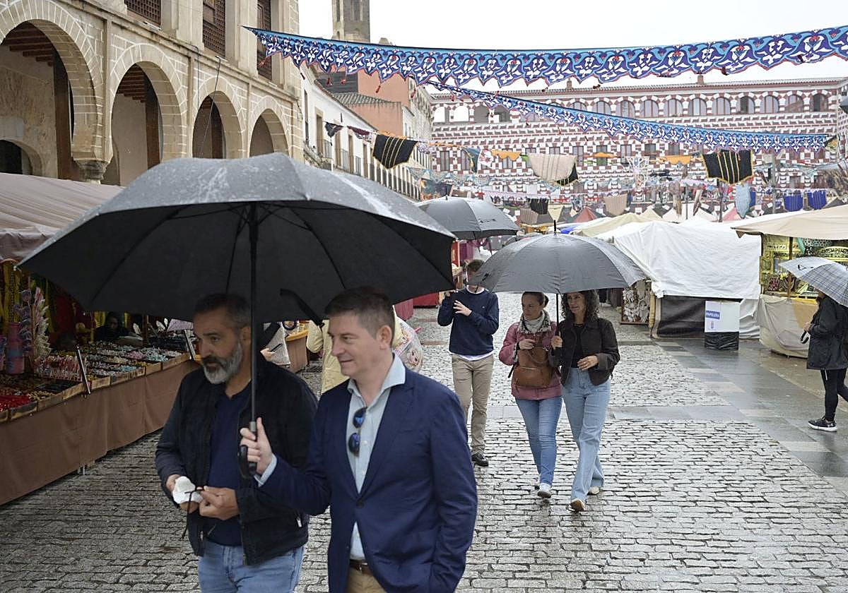 Domingo triste en Al-Mossassa, una fiesta pasada por agua