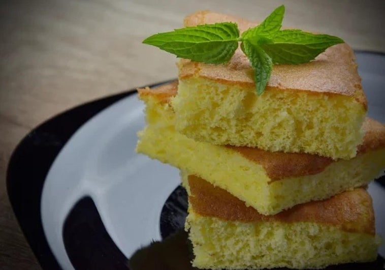 Bizcocho sencillo sin gluten