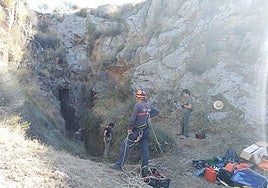 Imagen de la segunda fase de las excavaciones en la mina La Paloma de Zarza la Mayor.