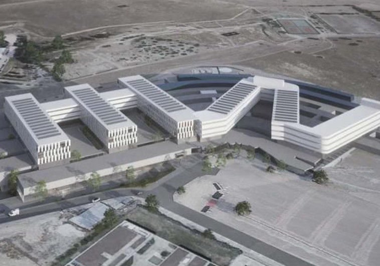 Siete empresas optan a construir la segunda fase del Hospital Universitario de Cáceres