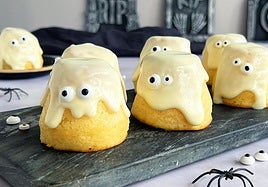 Postre de limón para Halloween