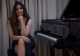 La compositora y pianista emeritense Cristina Bónsem.