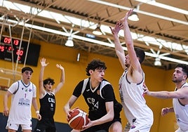 Patido del filial del CBA ante el Bosco Mérida de la temporada pasada en Primera Nacional.