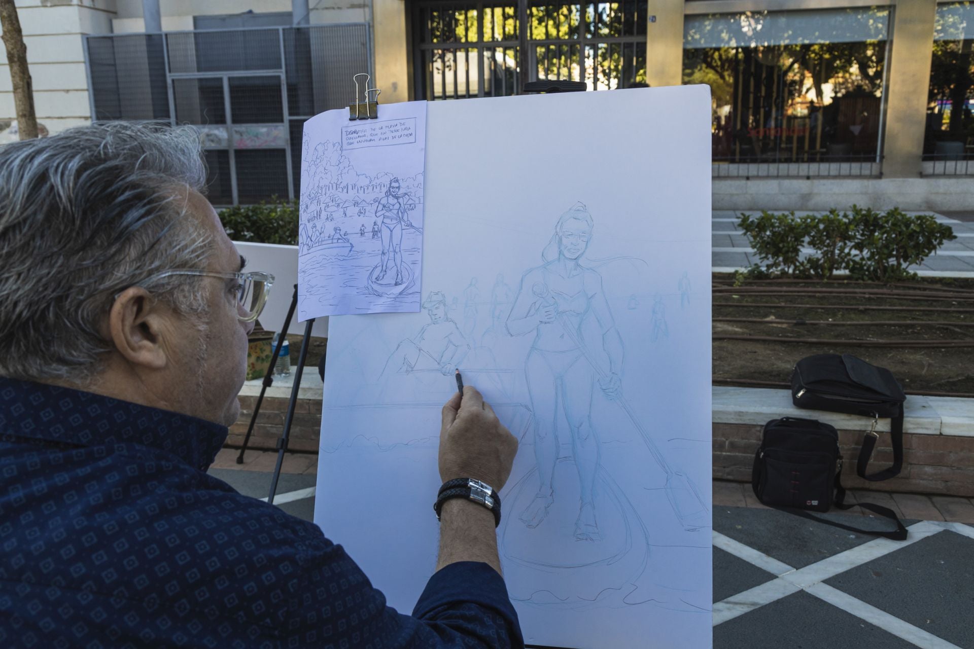 Fotos | El cómic invade el Paseo de San Francisco de Badajoz