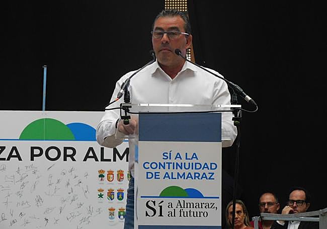 El alcalde socialista de Almaraz, Juan Antonio Díaz Agraz.