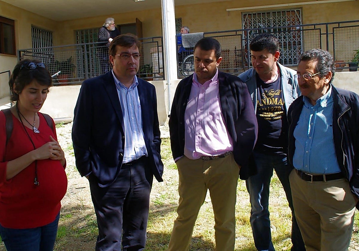 Irene de Miguel y Guillermo Fernández Vara en una imagen publicada por la primera.