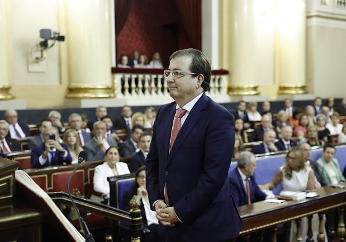Guillermo Fernández Vara, en el Senado.