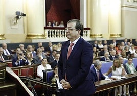 Guillermo Fernández Vara, en el Senado.