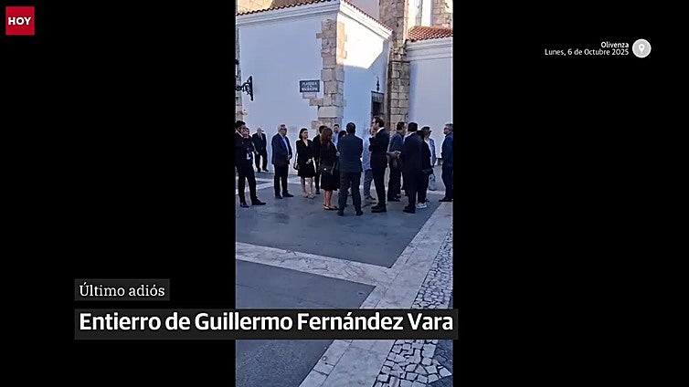 Funeral de Vara: en su ciudad natal, presidido por el arzobispo de Mérida-Badajoz y con la asistencia de Pedro Sánchez