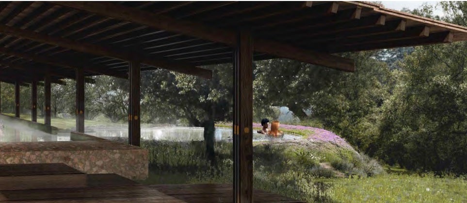 Así es el alojamiento hotelero que proyecta el dueño de Quirón en Monfragüe