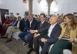 Acto de ntrega de los premios este jueves en el Palacio de Carvajal.