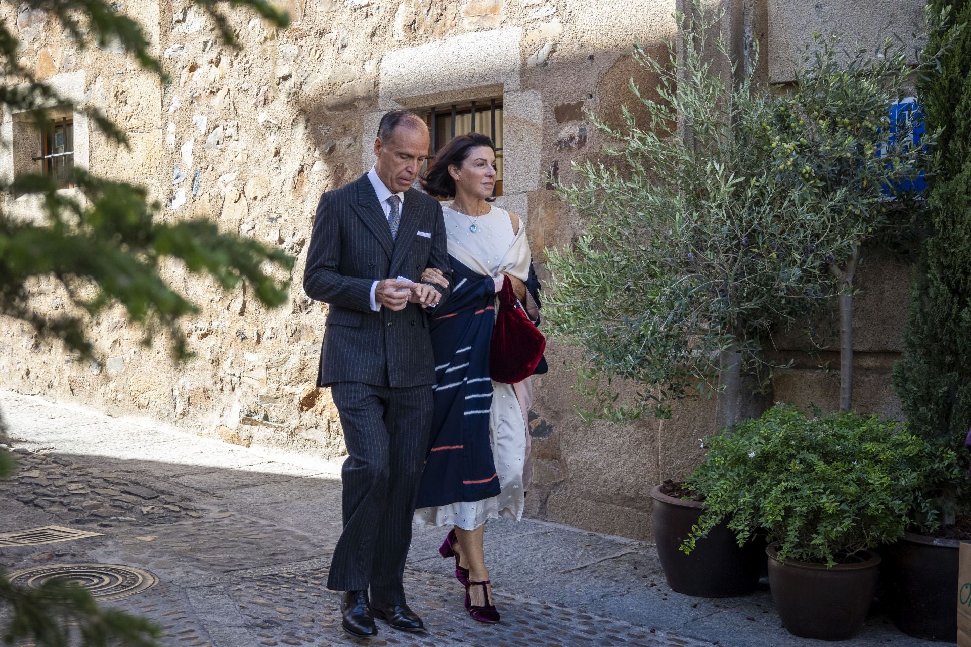 La boda de Fernando Palazuelo y Micaela Belmont, en imágenes