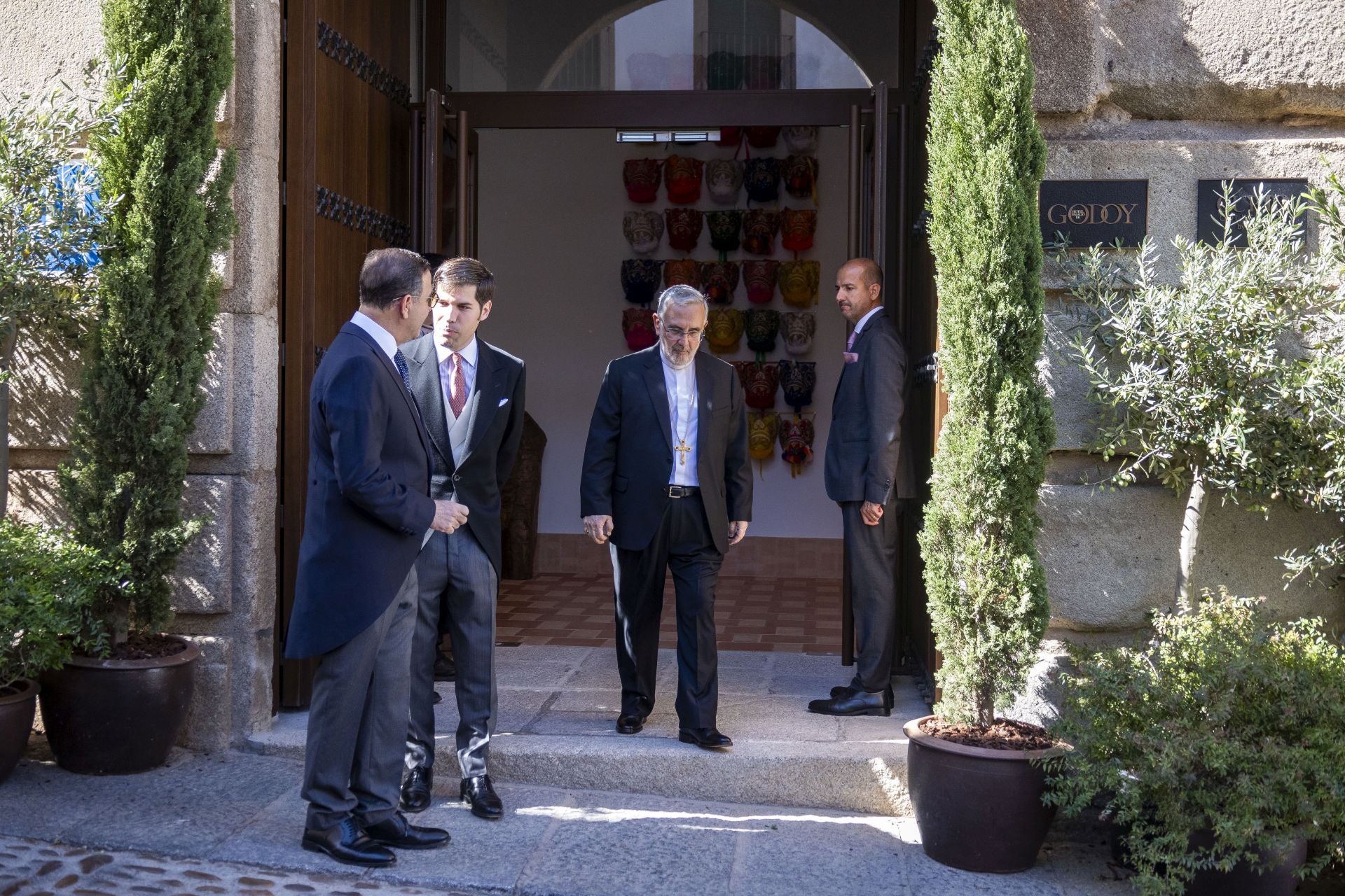 La boda de Fernando Palazuelo y Micaela Belmont, en imágenes