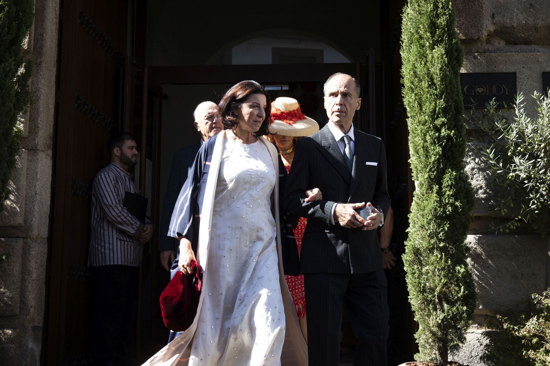 La boda de Fernando Palazuelo y Micaela Belmont, en imágenes